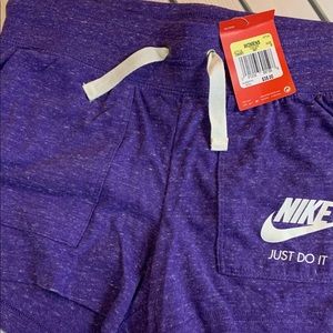 NWT Nike Purple Shorts